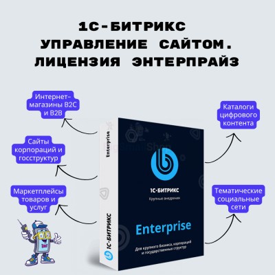 1С-Битрикс: Управление сайтом. Лицензия Энтерпрайз - купить в Новой Кирге